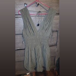 Abercrombie & Fitch Olive Green Dress